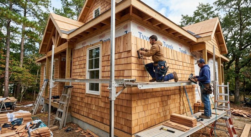 Wood Siding Installation in West Lebanon, NH