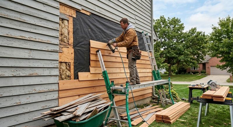 Wood Siding Replacement in Chester, VT