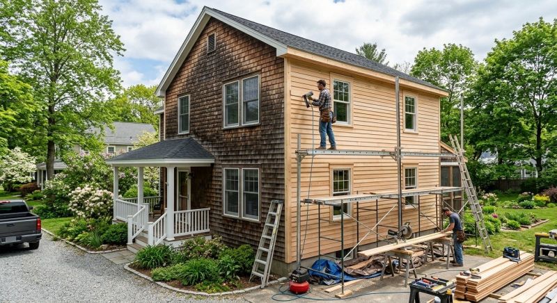 Wood Siding Replacement in Enfield, NH
