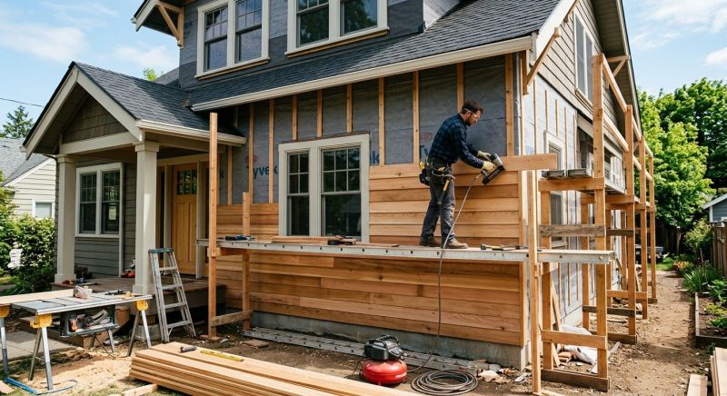 Wood Siding Replacement in Norwich, VT