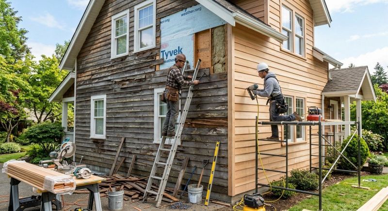 Wood Siding Replacement in Randolph, VT